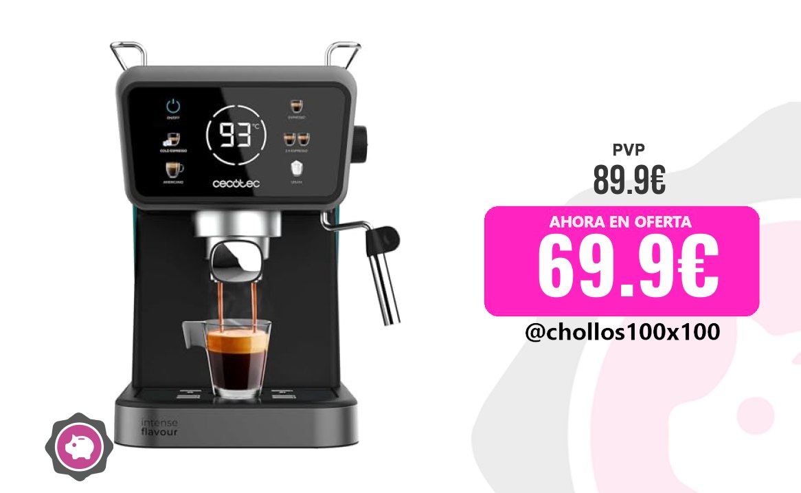 Cafetera Express Power Espresso Touch ColdBrew