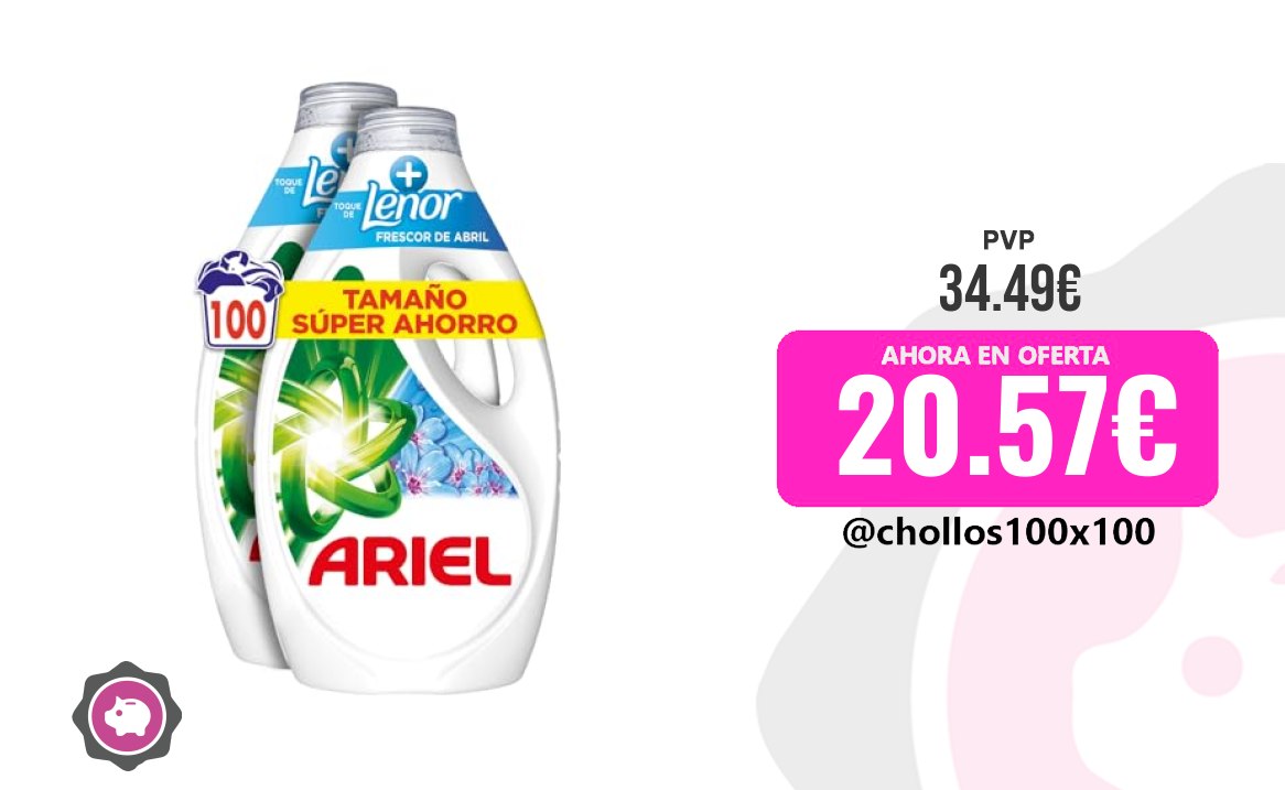 Ariel Líquido Ariel Liquido Frescor Abril 4X25 ¡Descubre El Po