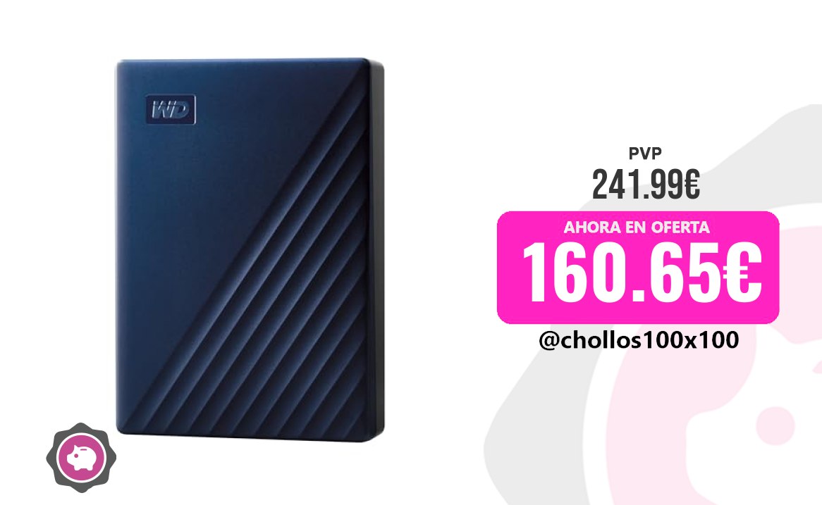Disco Duro Personal Wd 6Tb My Passport For Mac, Disco Duro Externo