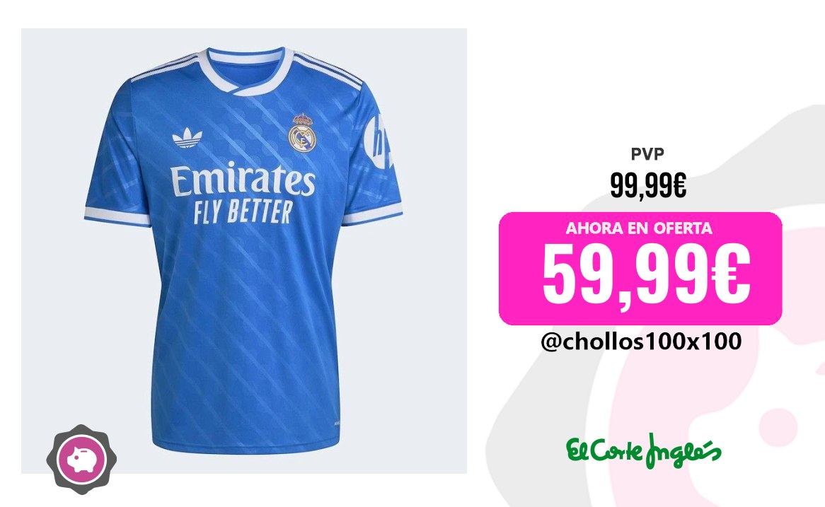 Camiseta De Hombre 3ª Equipación Real Madrid Cf 2025-2026 Adidas ¡L