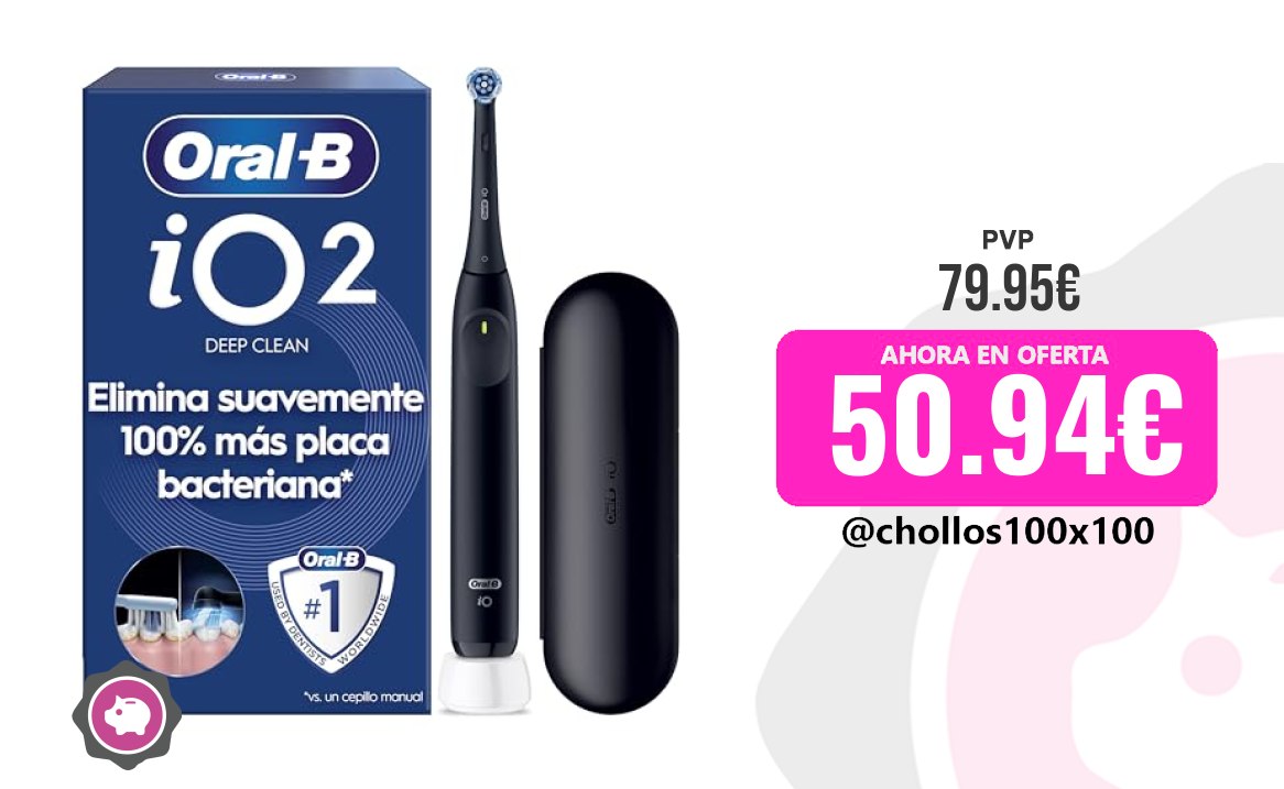 PRECIAZO CEPILLO ELÉCTRICO ORAL-B