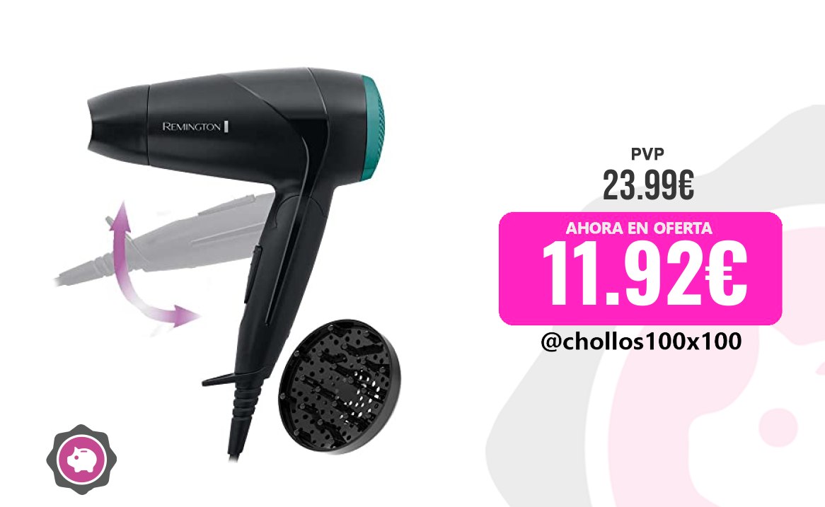 Oferta secador de pelo compacto