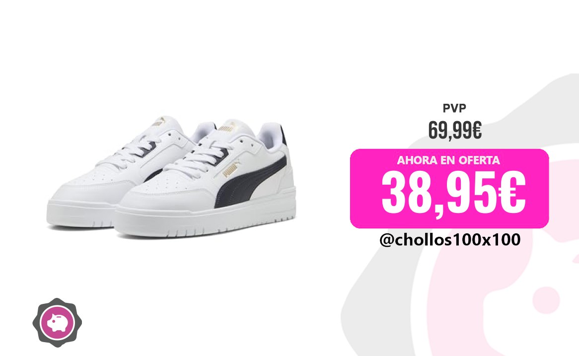 Puma Shuffle Puma Tenis Unisex Shuffle Downtown, Puma Blanco New Navy