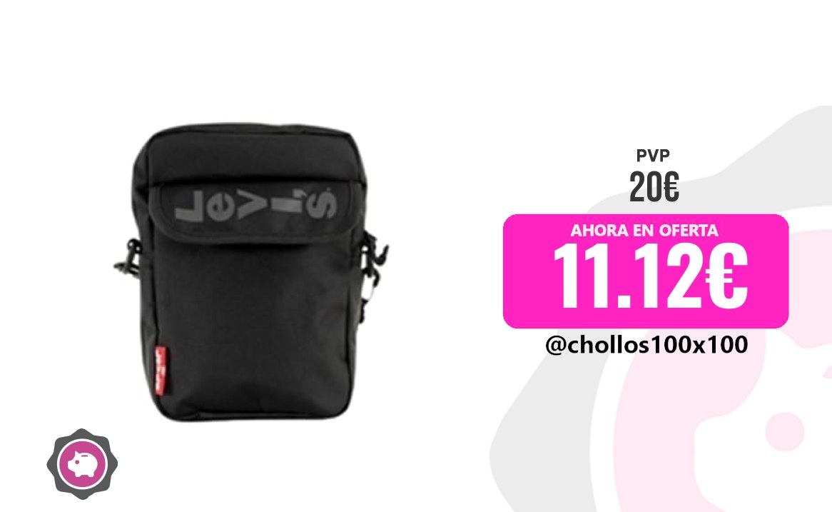 Bolso Mini Levi's Men's Mini Crossbody Solid (Red Batwing) Bag ¡