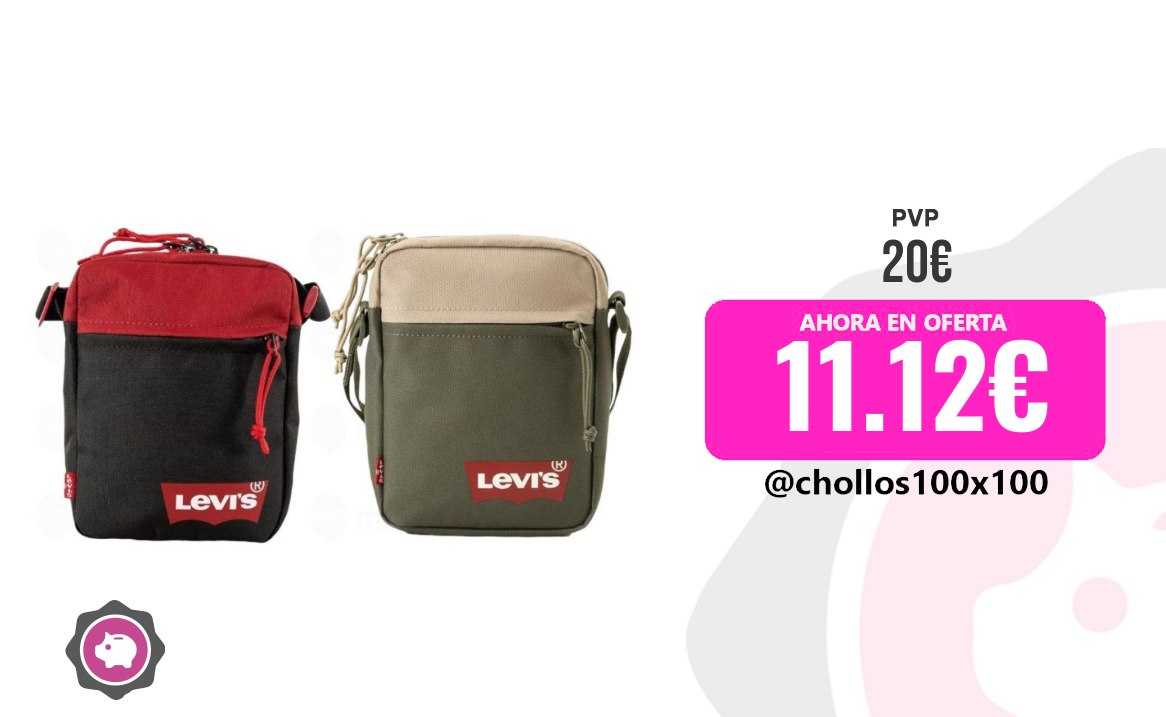 Levi's Crossbody Bag Levi's Men's Mini Crossbody Solid (Red Batwing)