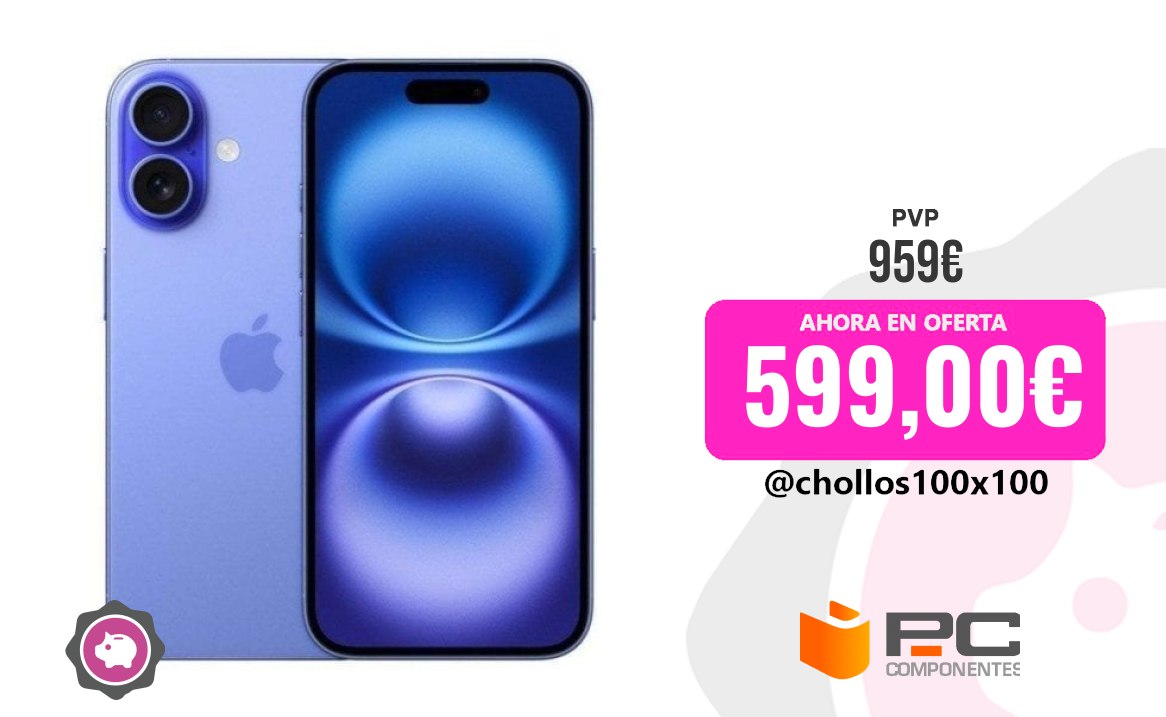 iPhone 16 Apple iPhone 16 128 GB Azul Ultramar Descubre El Nuevo Apple