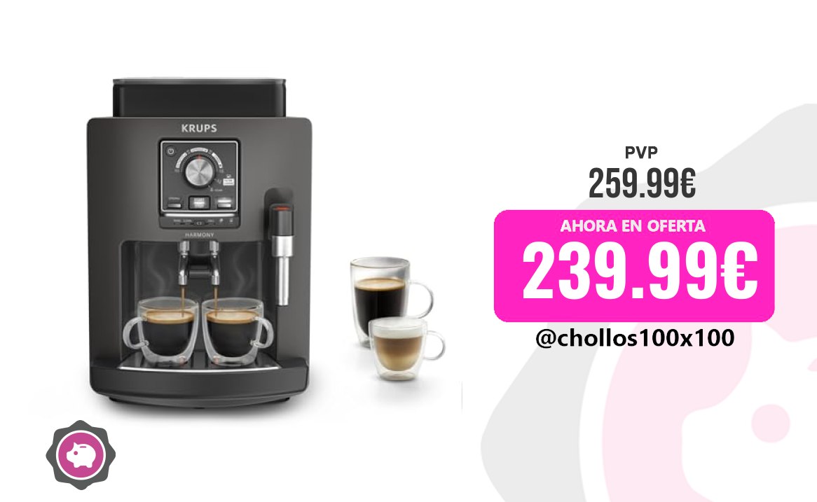 Cafetera Superautomática Krups Harmony, Cafetera Superautomática, 4
