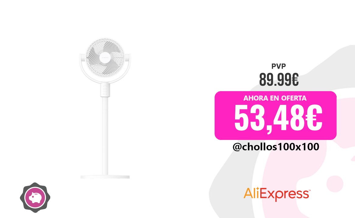 Ventilador Inteligente *Official Xiaomi Smart Standing Air Circulation Fan
