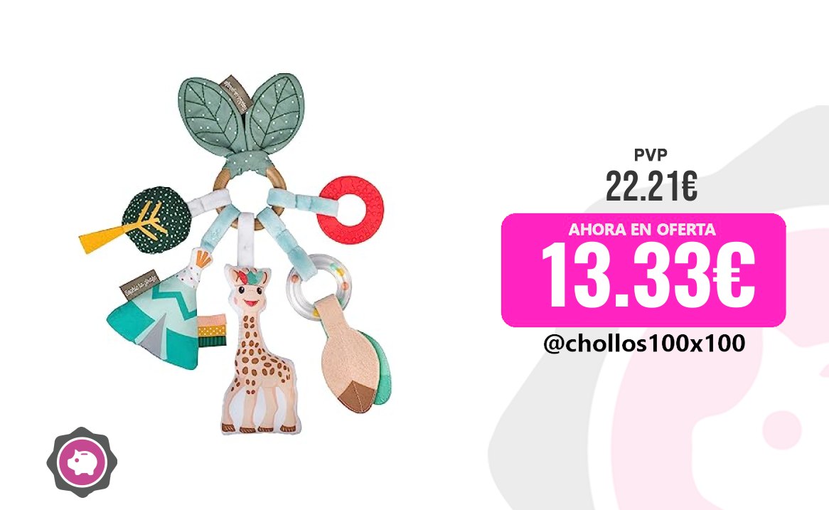 OFERTÓN SOPHIE GIRAFE #Amazon: ¡Descubre el secreto de los bebés!