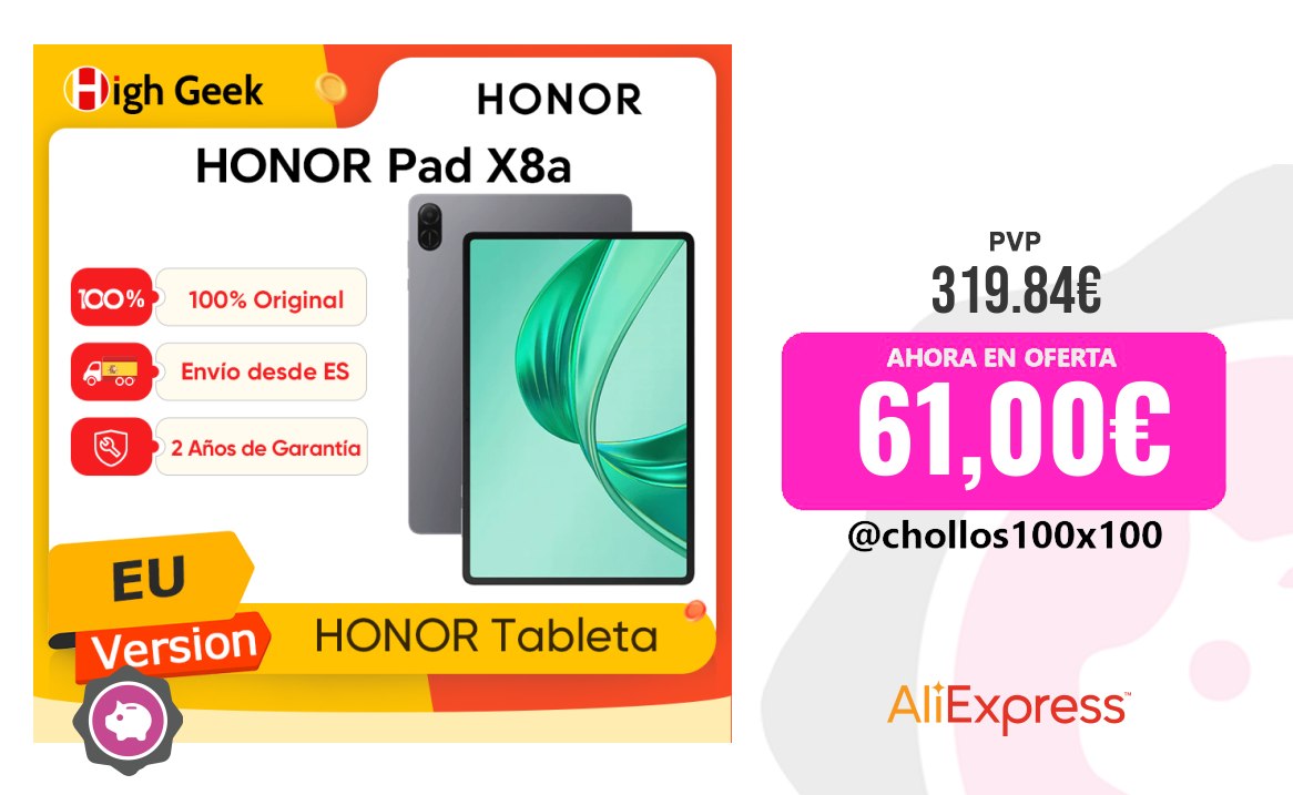 Honor Pad Versión Eu Honor Pad X8A 11 Pulgadas, Alta Frecuencia De Actualiz