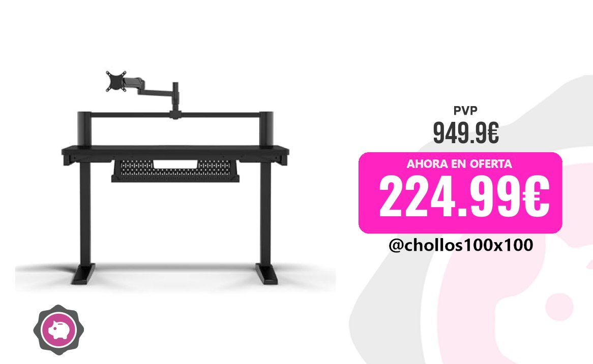 Escritorio Corsair Corsair Platform:4 – 120 Cm X 76 Cm, Altura Fija