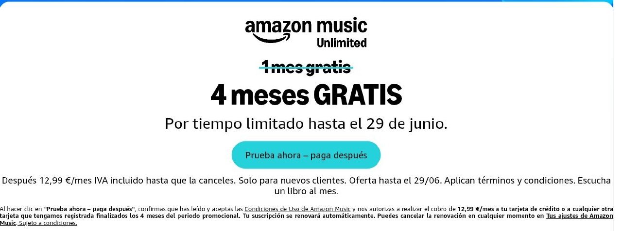 Top: Gratis 4 Meses Amazon Music Unlimited Vuelve Una De Las Promos Más Top De Amaz