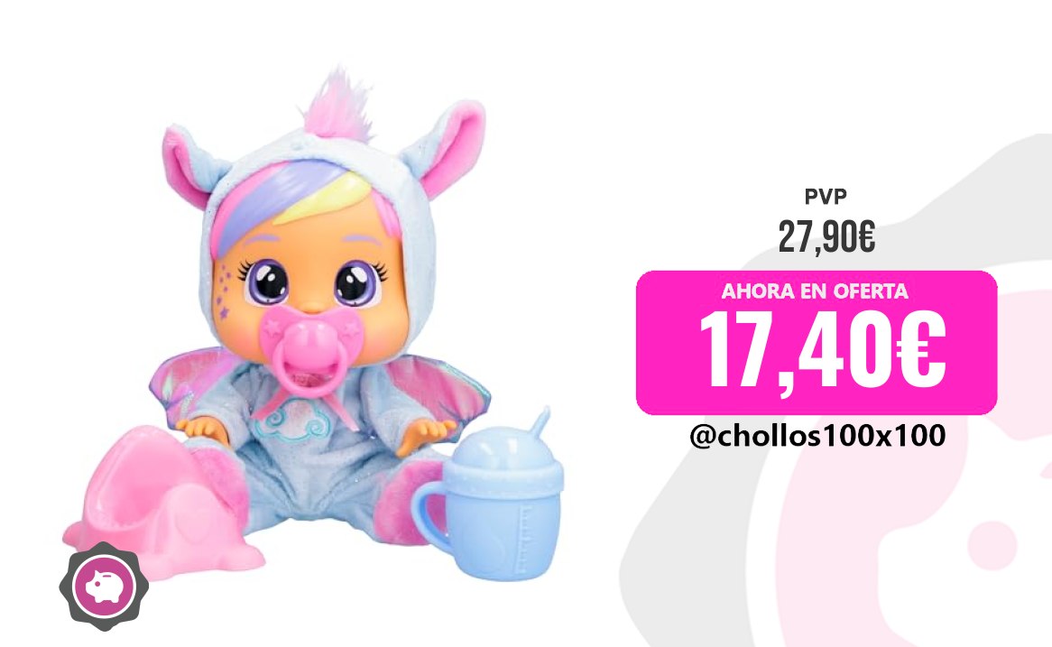 Loving Care Bebés Llorones Loving Care Fantasy Jenna Muñeca Bebé