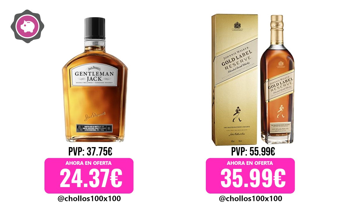 Whiskey Chollazos Jack Daniel's Gentleman Jack Tennessee Whiskey, Doble Filtrado, 1 Litro
