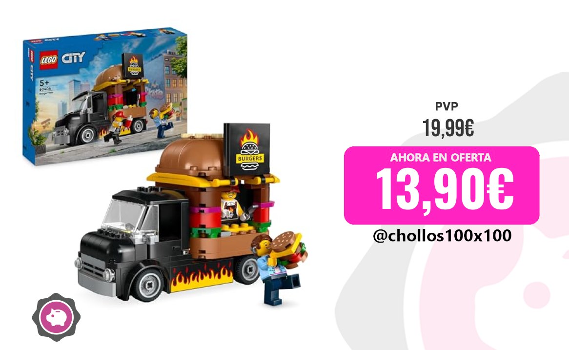Lego Food Truck Lego City Camión Hamburguesería, Food Truck De Jugu