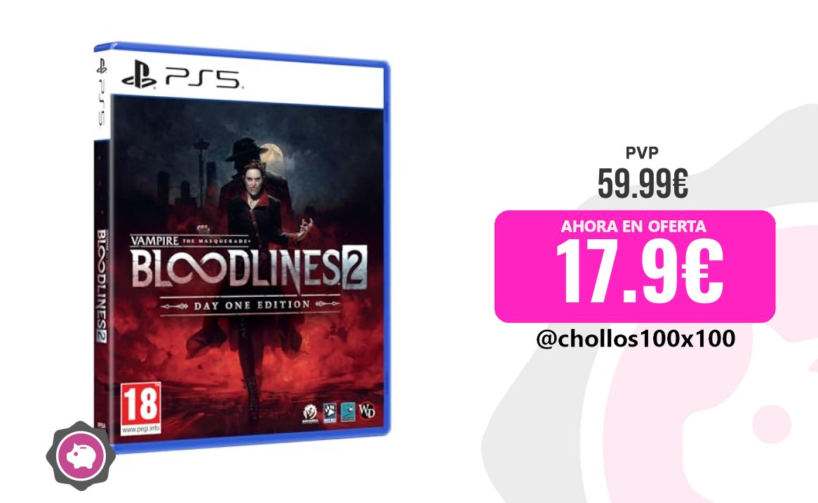 Vampiro Mascarada Vampire: The Masquerade - Bloodlines 2 Day 1 Ed