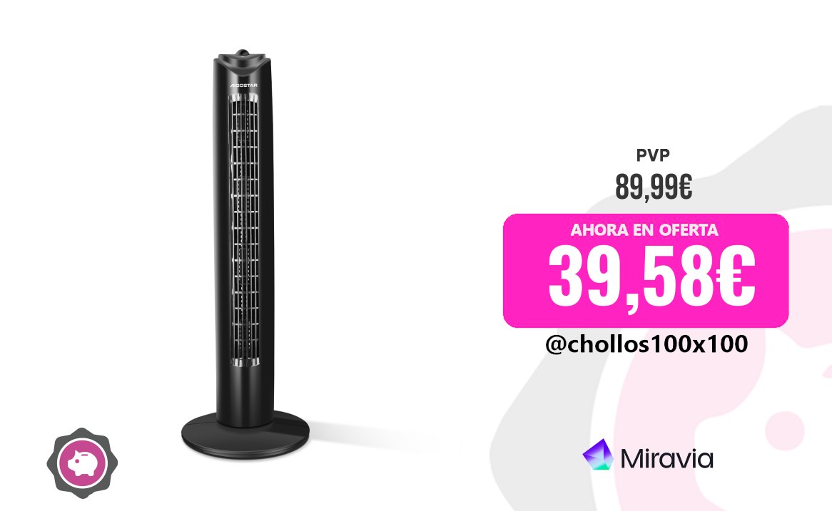 Ventilador Silencioso Ventilador De Torre Silencioso, Temporizador 120 Min