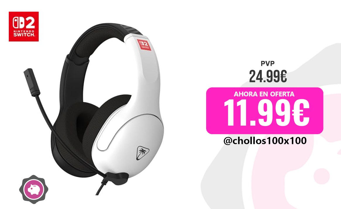 Auriculares Nintendo Turtle Beach Airlite Fit Auriculares Con Cab