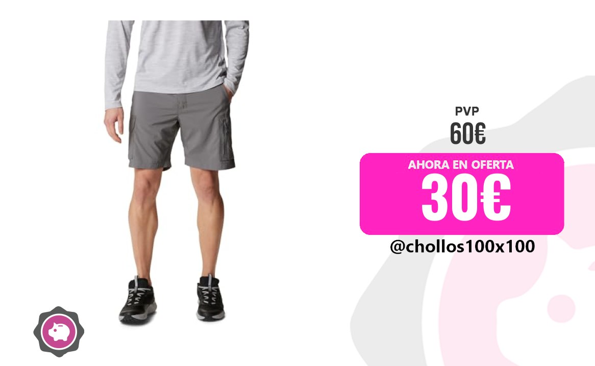 Pantalón Corto Columbia Pantalón Corto Silver Ridge Utility Cargo