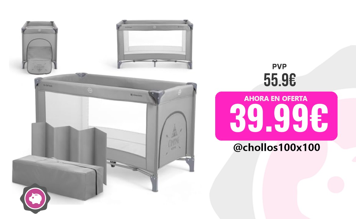 Cuna Viaje Para Bebé Kikkaboo Cuna De Viaje So Gifted, Cuna Bebe 1