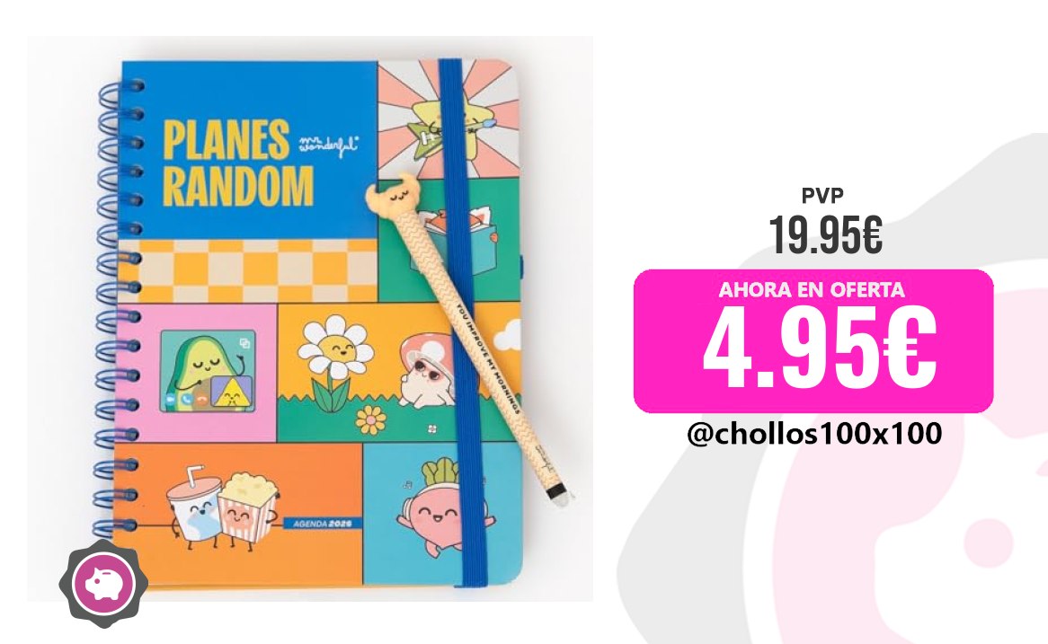 Agenda Maravillosa De Oficina Mr. Wonderful - Agenda Anual Wonder 20