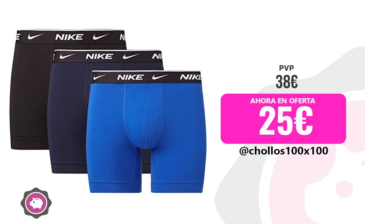 Boxers Nike Nike Underwear Hombre Essential Boxer Briefs Paquete De