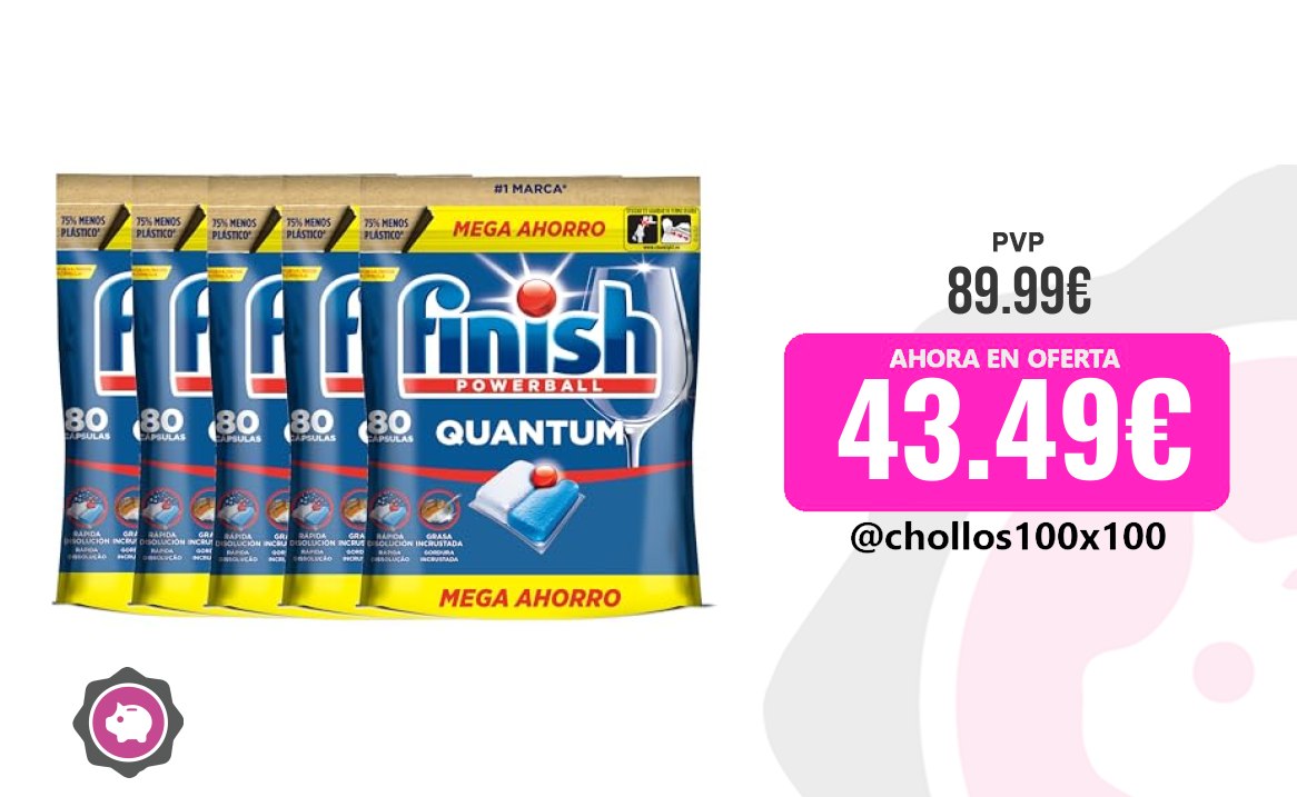 Finish Quantum Finish Powerball Quantum All In 1 Pastillas Para El