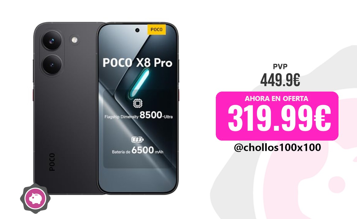 Xiaomi Poco Xiaomi Poco X8 Pro - Smartphone De 8+512Gb, Dimensit