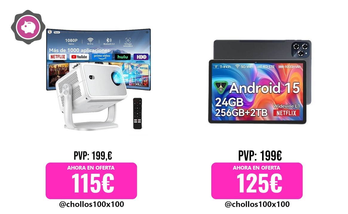 Tablet & Proyector Huidun Proyector Portátil Pt10, 330 Lúmenes Ansi, Android