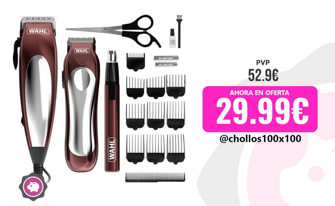 Cortapelos Combo Para El Cuidado Personal Wahl Home Pro Combo 3En1