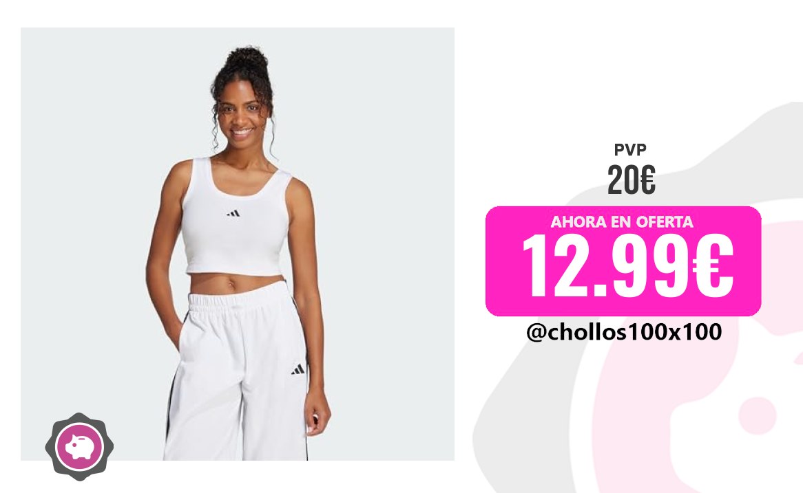 Camiseta Adidas Adidas Mujer Essentials Small Logo Cotton Lifestyle