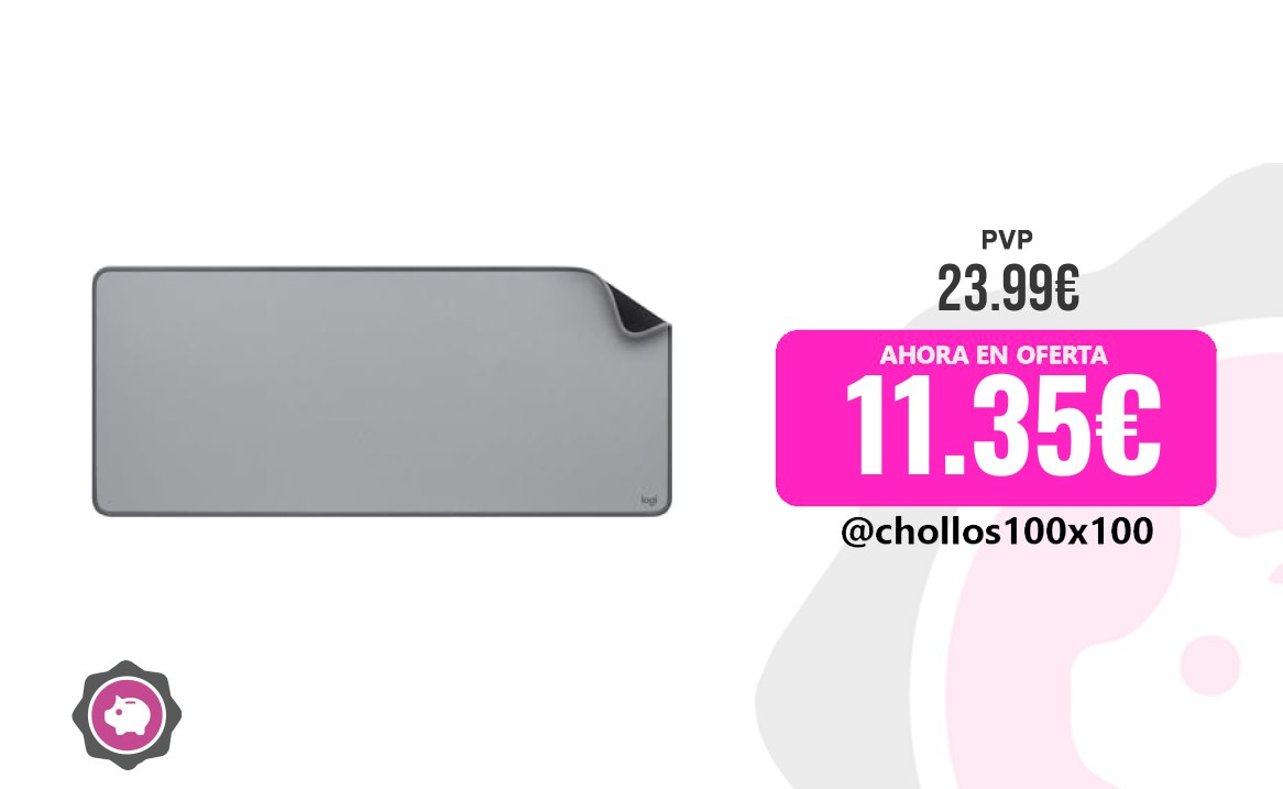 Alfombrilla Multifuncional Personal Logitech Desk Mat - Studio Seri