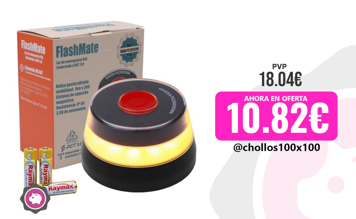 Luz Emergencia Y Accesorios De Coche Aourow V16 Connectado Luz Emergen oferta descuento