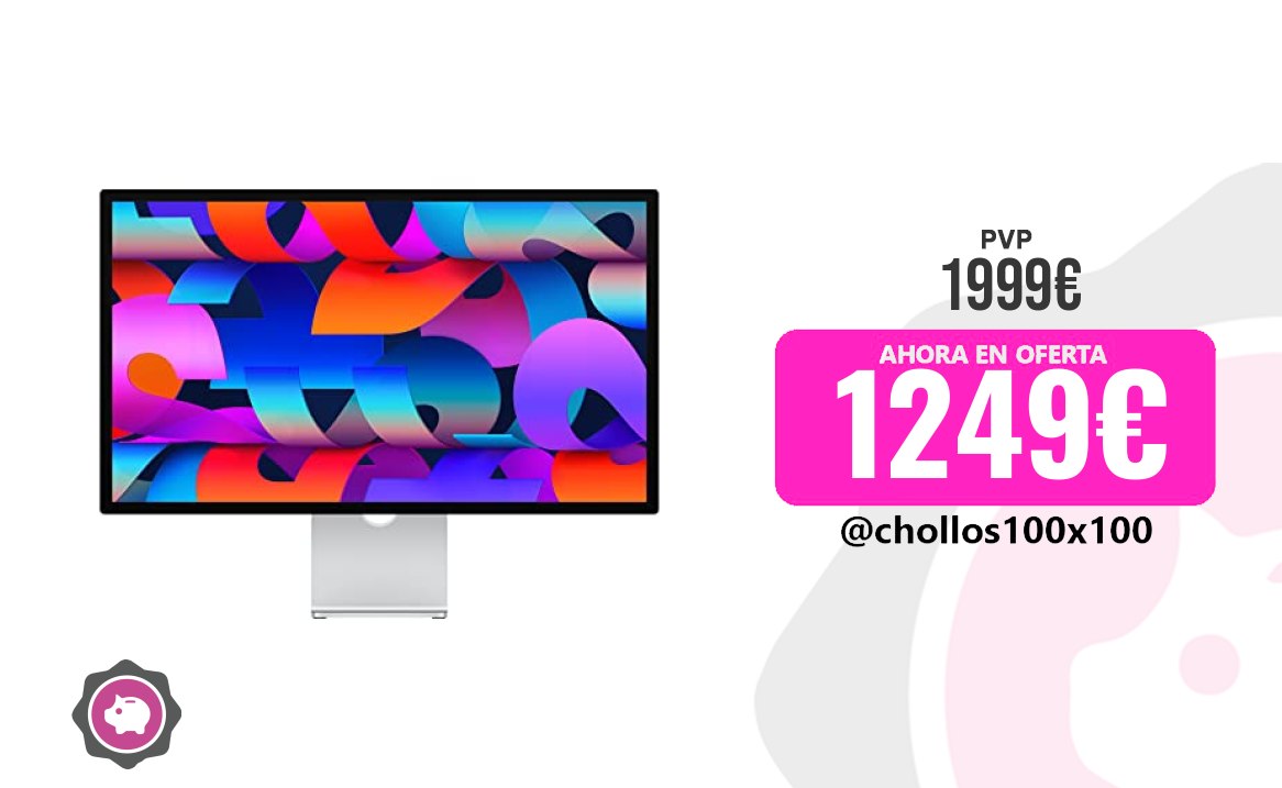 Pantalla Apple Personal Apple Studio Display - Vidrio Nanotexturiza