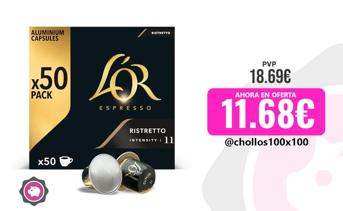 Cápsulas Ristretto L'or Cápsulas De Café Ristretto Intensida