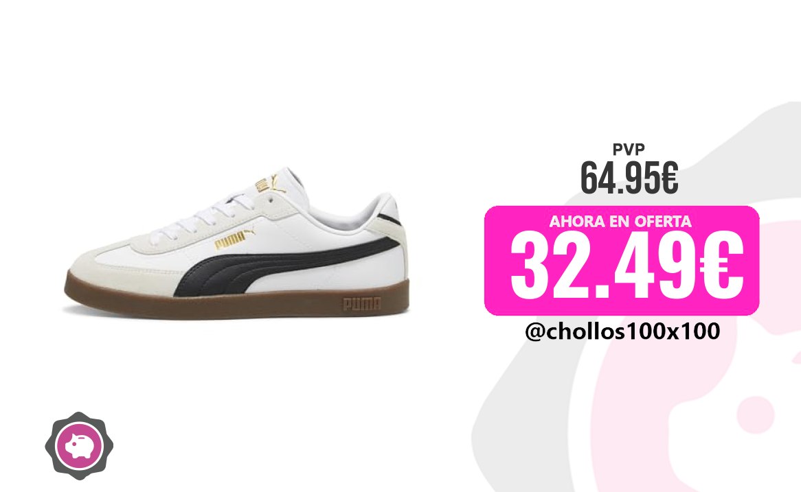 Zapatillas Puma Puma Unisex Adults Club Ii Era Sneaker, Puma White-Pu
