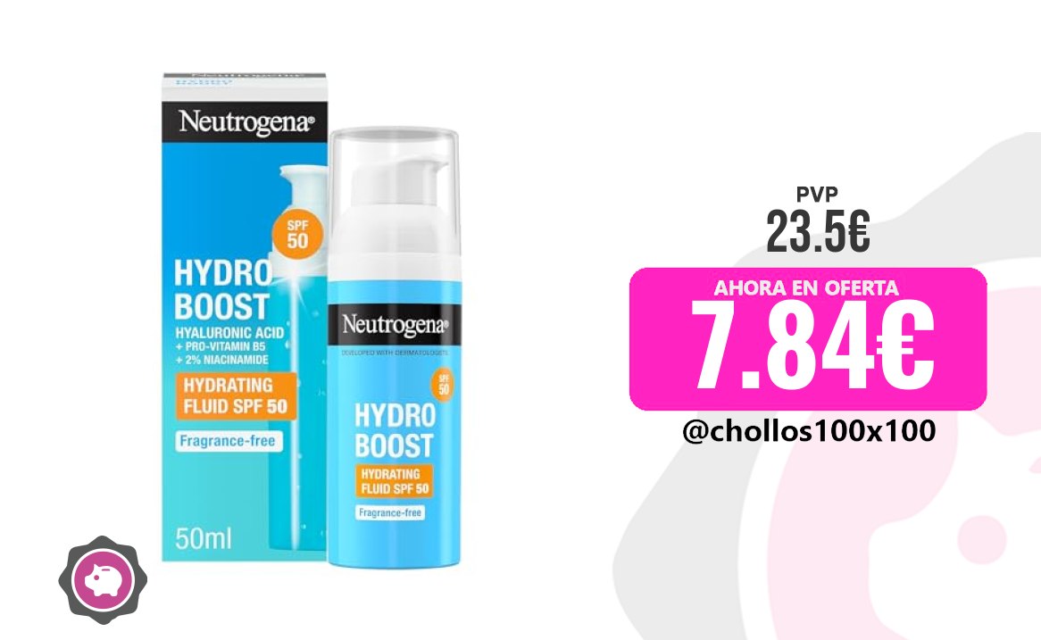 Neutrogena Hidratante Neutrogena Hydro Boost Fluido Hidratante Spf 50