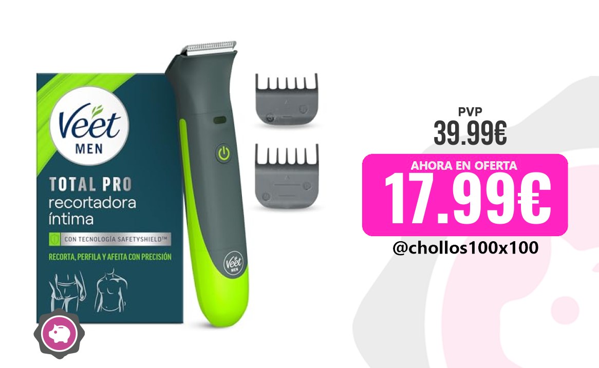 Recortadora Veet Para El Cuidado Personal Veet Total Pro, Recortador