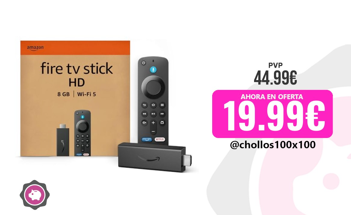 Fire TV Digitales 4 Amazon Fire TV Stick HD, Con TV En Directo G