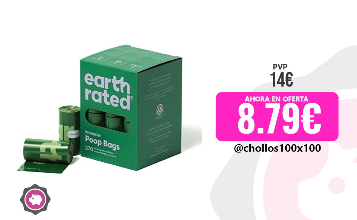 Bolsas Heces Para Animales Earth Rated Bolsas Para Heces De Perro