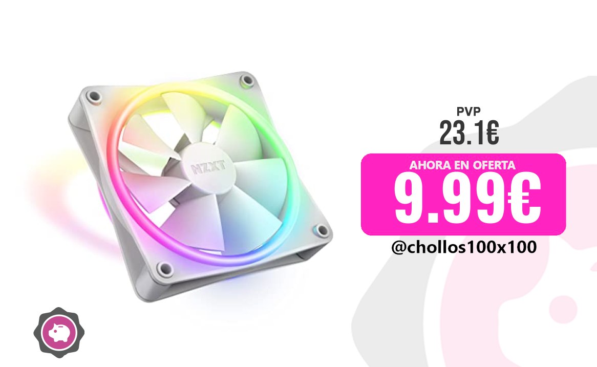 Ventilador RGB Personal Nzxt F120 RGB Duo - Ventilador RGB De Doble