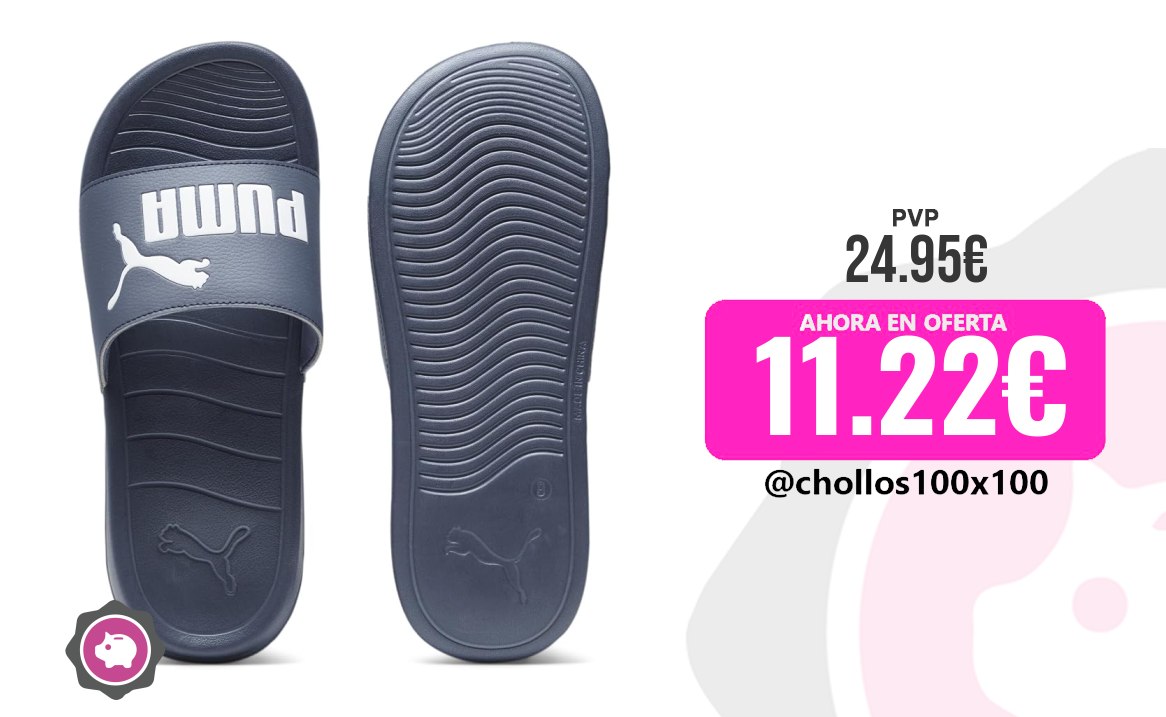 Puma Popcat Puma Popcat 20, Chanclas Unisex Adulto, Inky Blue Puma Wh
