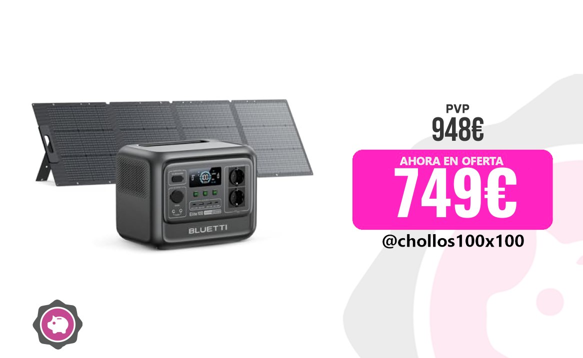 Generador Solar Del Hogar Bluetti Elite 100 V2 Generador Solar Con 200
