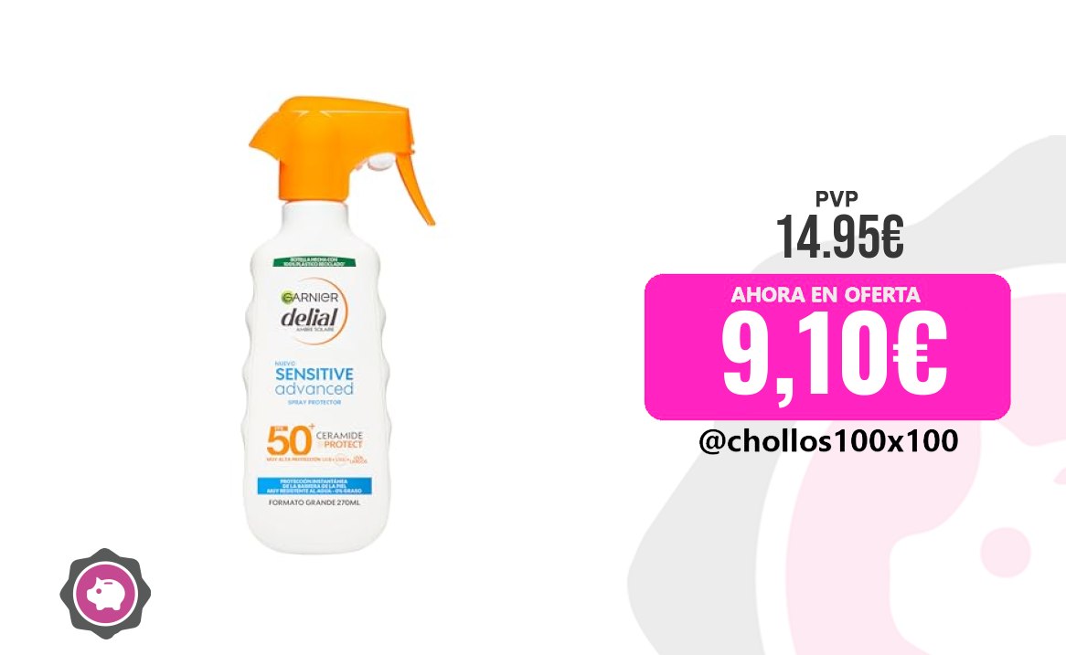 Garnier Sunscreen Garnier, Delial Sensitive Advanced Spray Protector