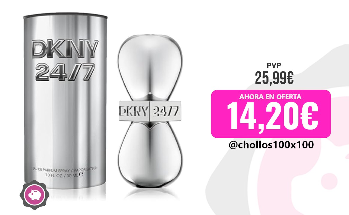 CUPONAZO de lujo DKNY 24/7, Eau de Parfum para Mujer, Perfume Floral Amaderado