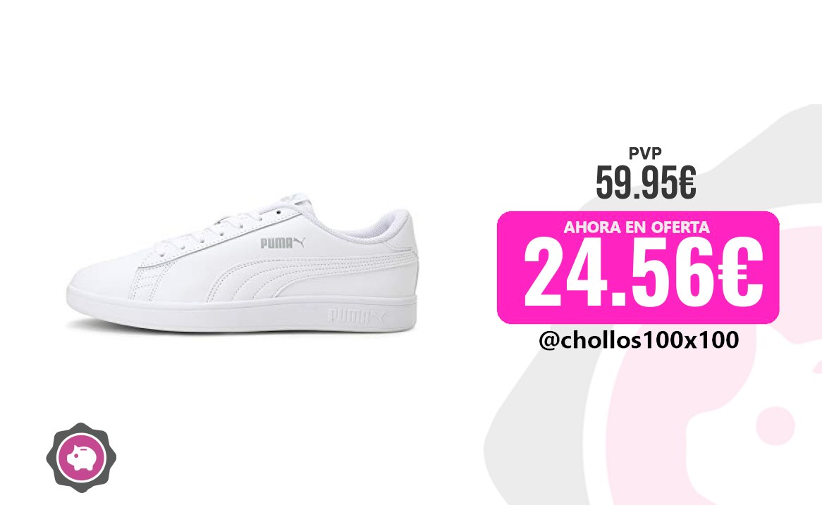 Puma Smash Puma Smash V2 L, Zapatillas De Deporte Unisex Adulto, Puma
