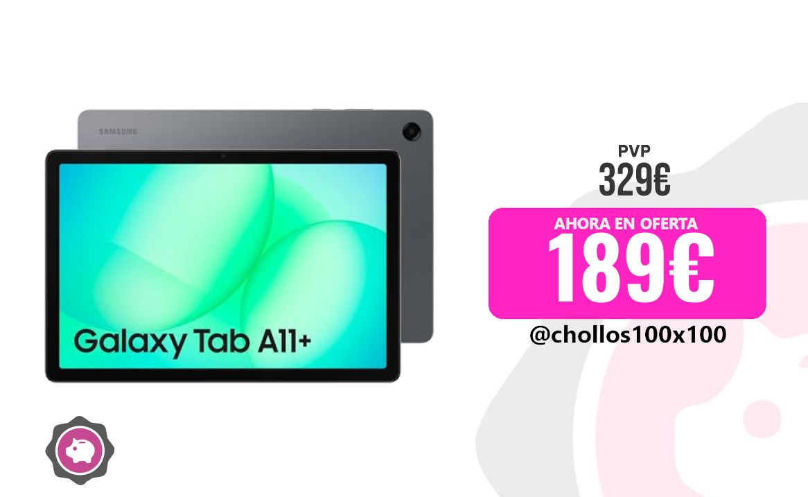 Samsung Tableta Personal Samsung Galaxy Tab A11+ 128Gb, Tableta Con