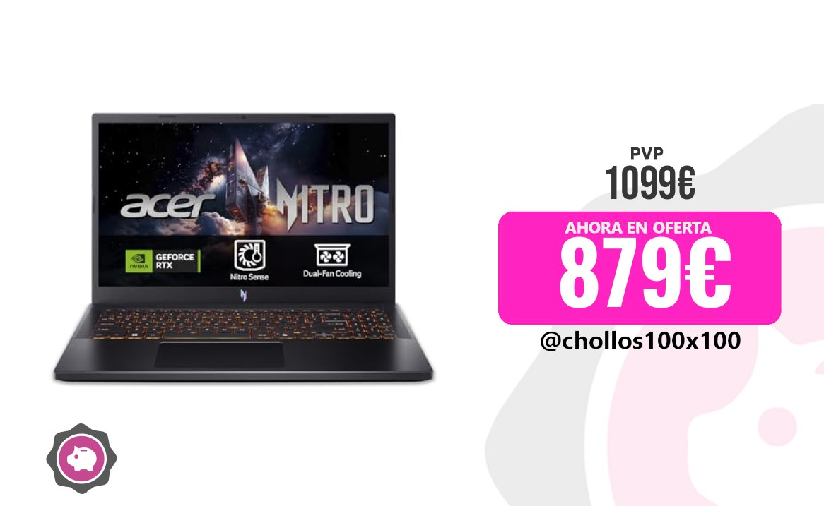 Acer Nitro Personal Acer Nitro V 15 Anv15-52, Ordenador Portátil G