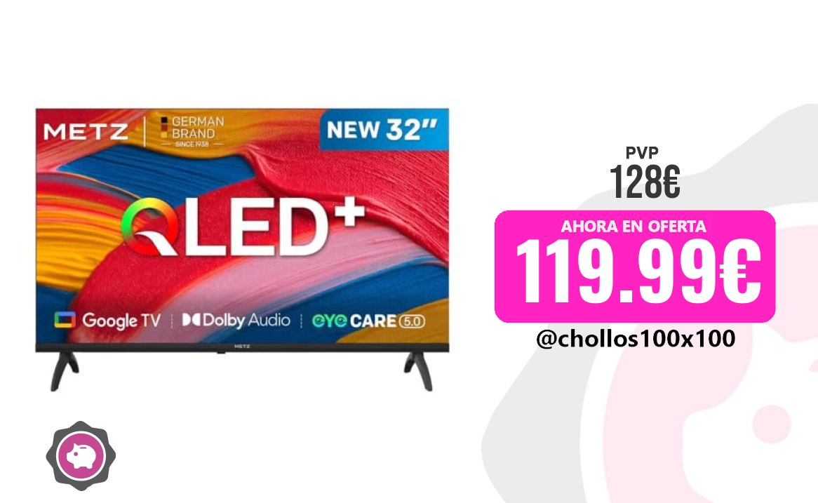 Metz Smart En El Hogar Metz TV 32 Pulgadas Smart TV, 32Mqf700