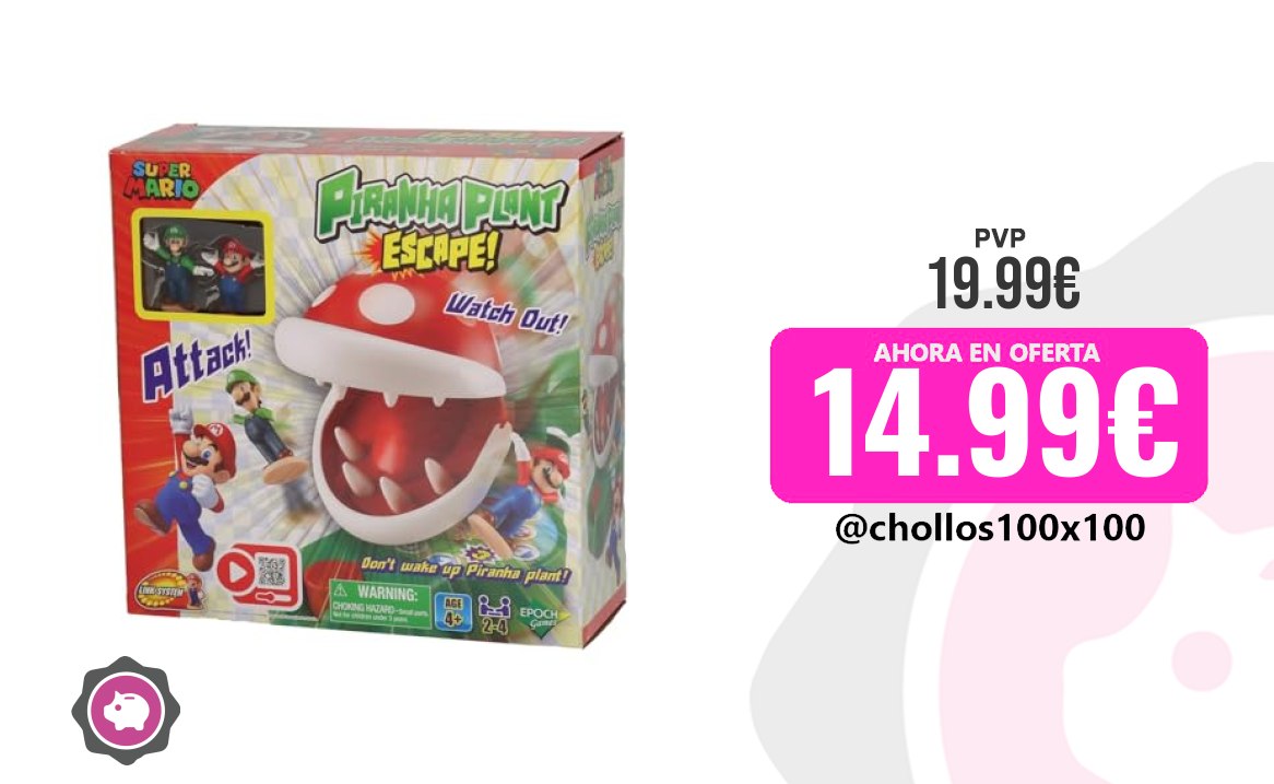 Escape Mario Epoch Games 07357 Super Mario Piranha Plant Escape! (Epi